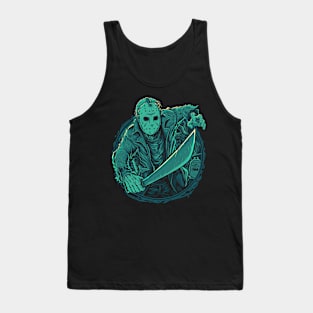 Crystal Lake Slasher Tank Top